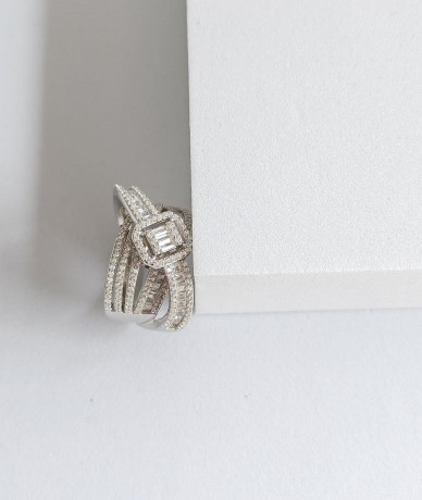 Italian Baguette Ring